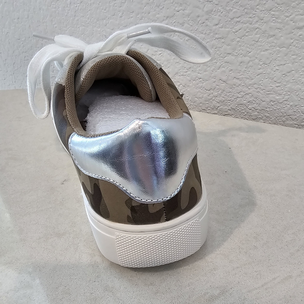 Corkys Camouflage and Silver Sneakers - Picture 4 of 5